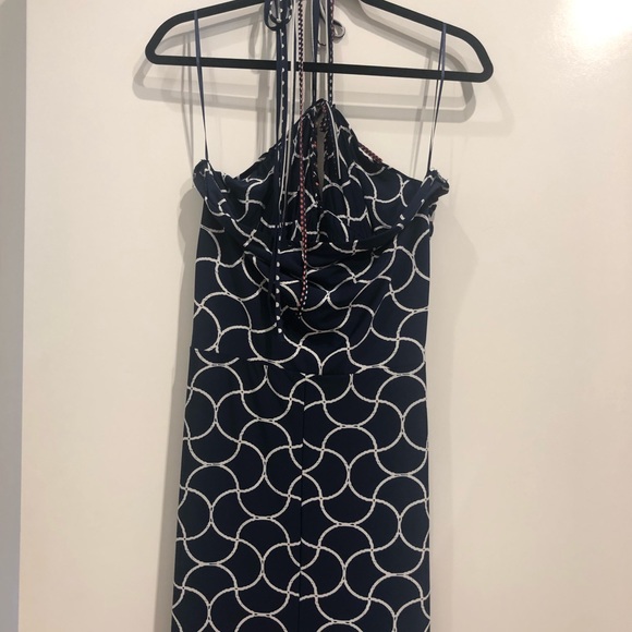 Navy blue maxi dress - Picture 3 of 4